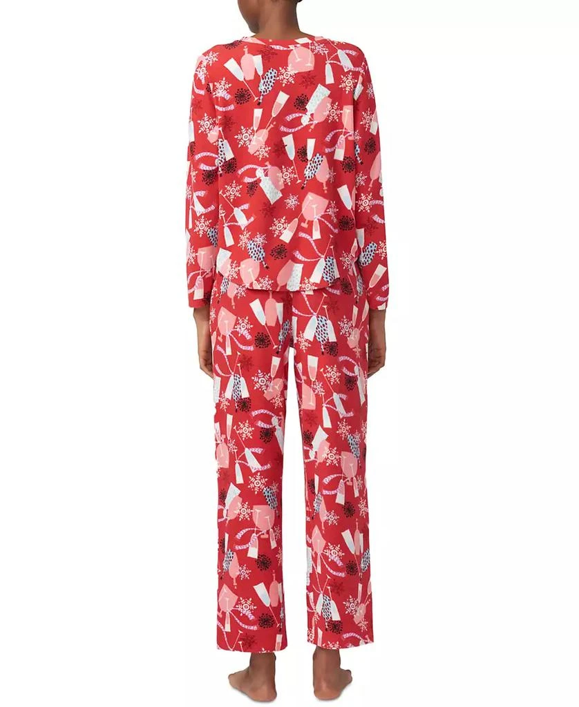Hue Women's Waffle Fleece PJ Set 2