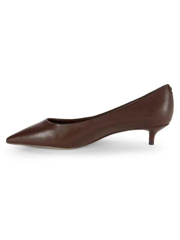 Sam Edelman Franci Leather Kitten Pumps 4