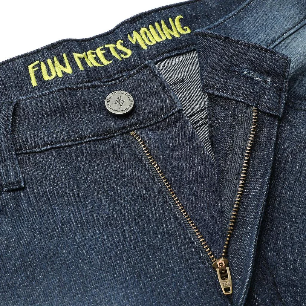Campus Sutra Men's Dark-Washed Denim Jeans 6