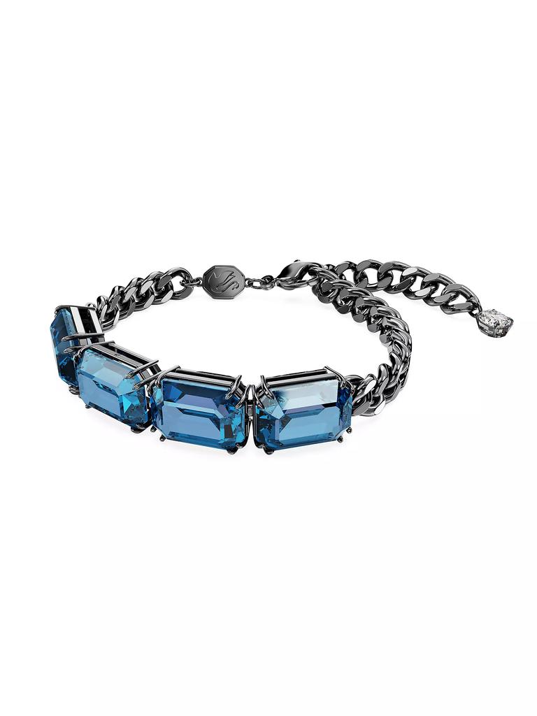 Swarovski Millenia Ruthenium-Plated & Crystal Octagon Bracelet