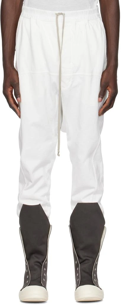 Rick Owens Off-White Slim-Fit Sweatpants 1