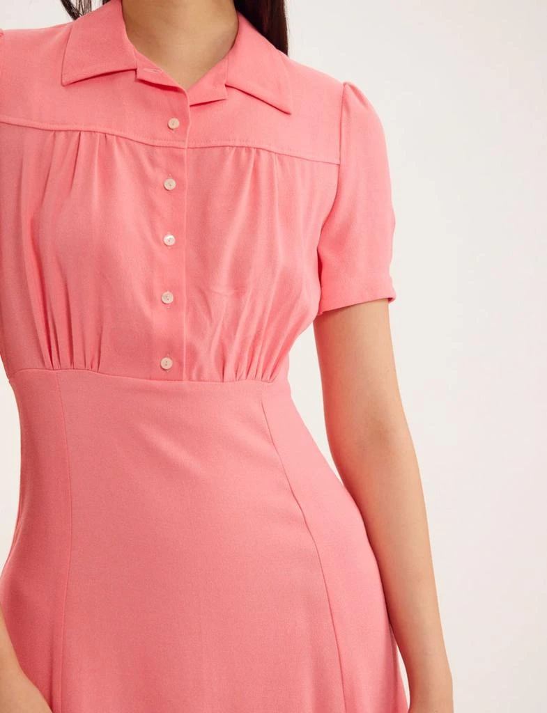 INES DE LA FRESSANGE PARIS Angèle Pink Dress 3