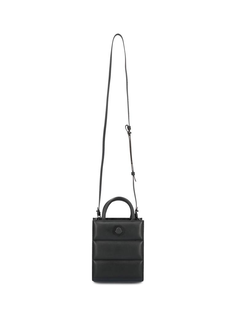 Moncler Raffia small Hubba shopping bag - Tote Bags