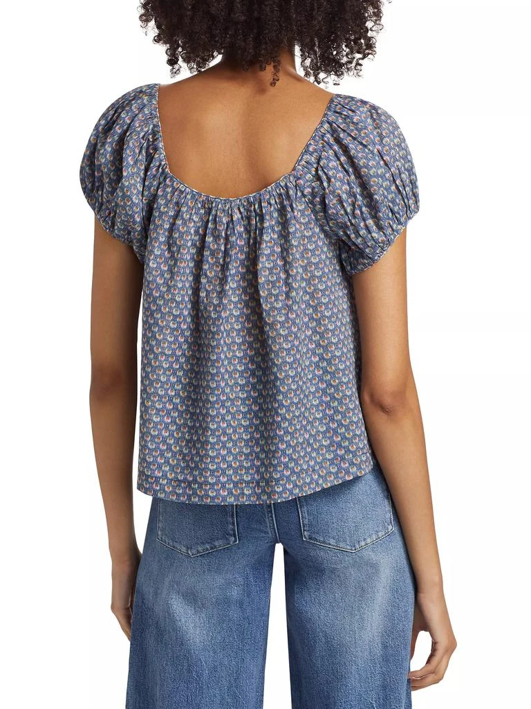 DÔEN Tonya Floral Cotton Top 5