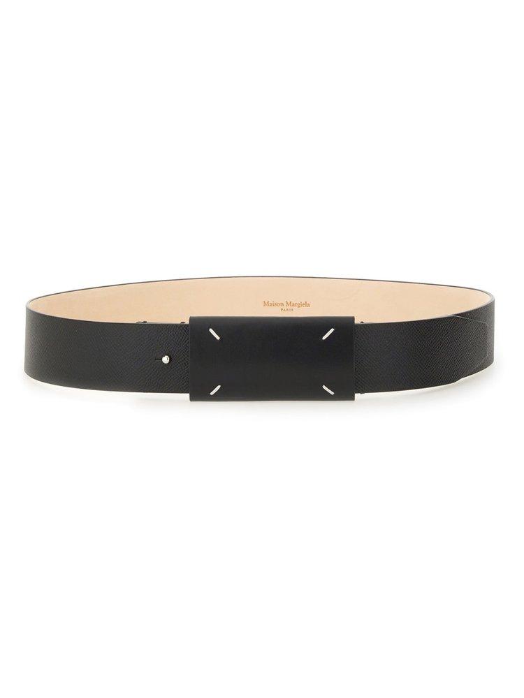 MAISON MARGIELA Maison Margiela Four-Stitch Detailed Belt