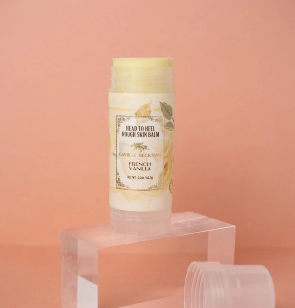 Camille Beckman Head to Heel Rough Skin Balm - French Vanilla 3