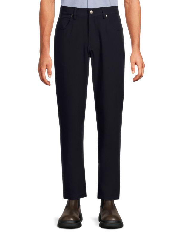 Report Solid Flat Front Pants