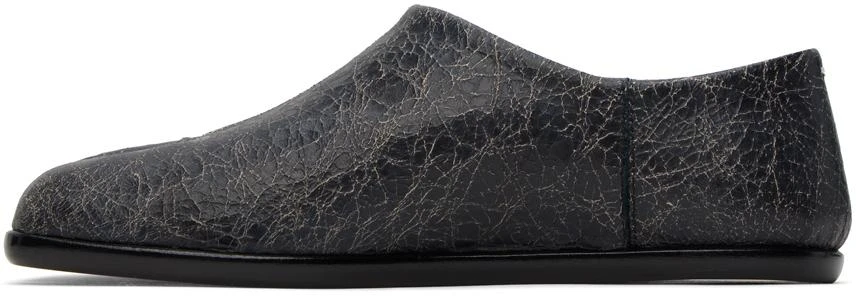 MAISON MARGIELA Black Tabi Babouches Loafers 3