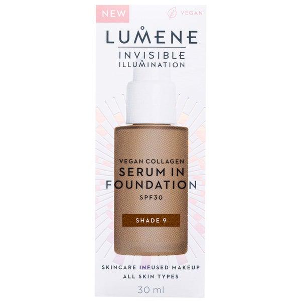Lumene Lumene Invisible Illumination SPF30 Vegan Collagen Serum in Foundation 30ml (Various Shades)