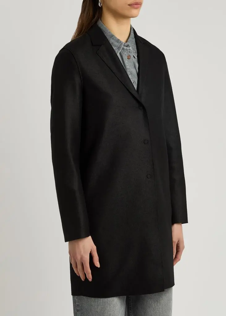 Harris Wharf London Cocoon wool-felt coat 2