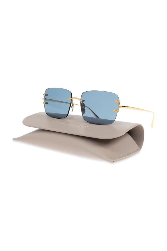 Linda Farrow Linda Farrow Sasha Rectangle Frame Sunglasses 2