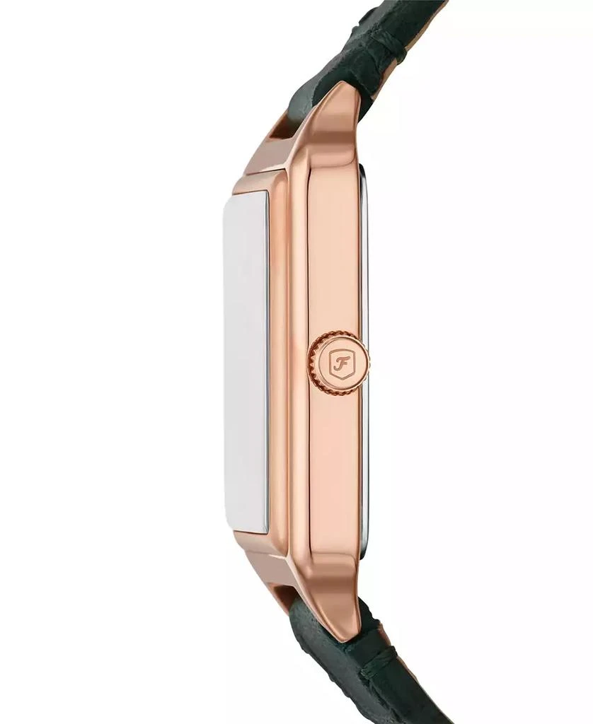 Fossil Women
s Quartz Green Croco Watch 23mm 2