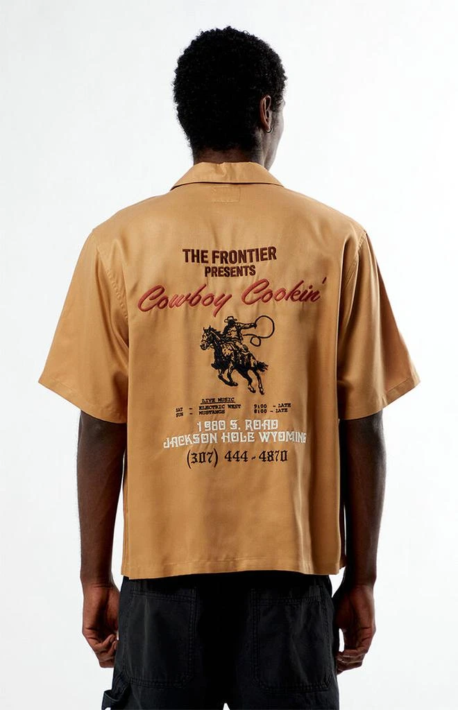 PacSun Cowboy Cookin' Tencel Oversized Camp Shirt 4