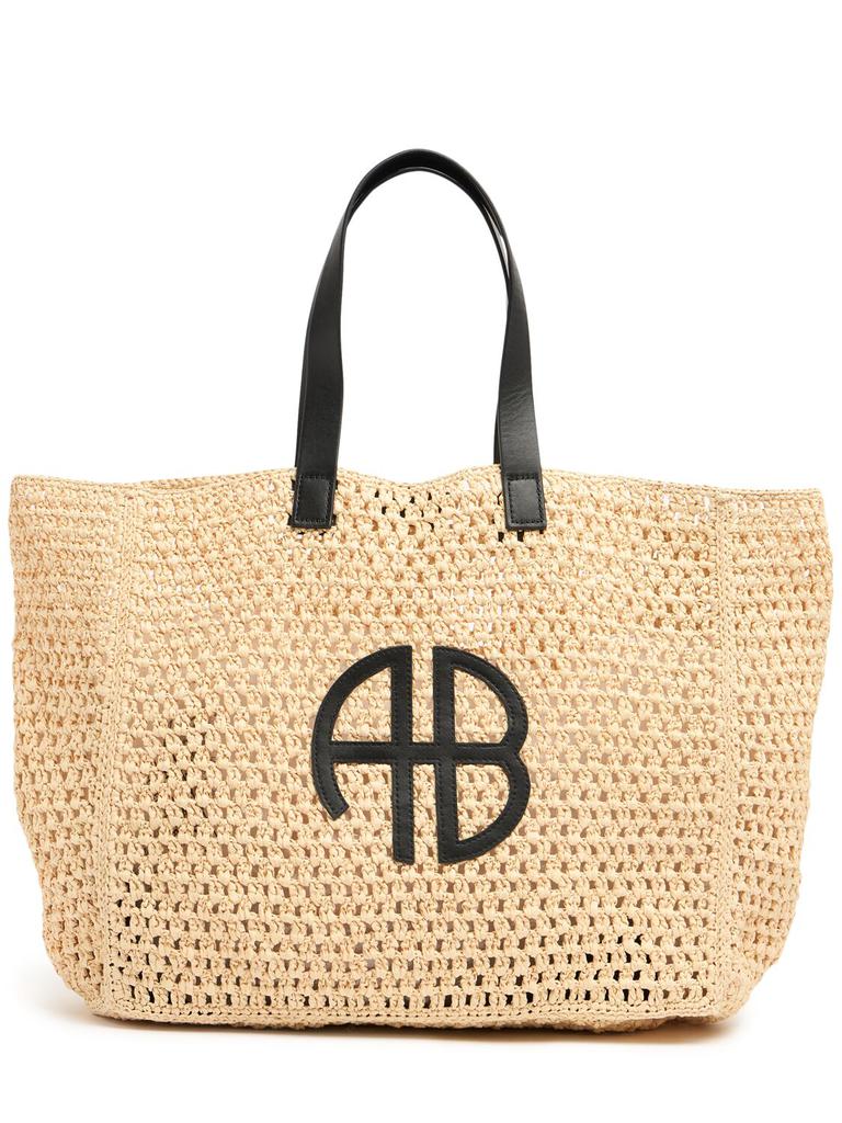 ANINE BING Large Rio Canvas Tote Bag