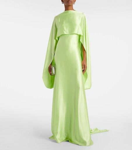Caped satin gown  On Sale Now with Up to 41% Off | Discover Exclusive  Deals & Savings at BeyondStyle  Authentic ROKSANDA gowns|m|dresses |women|n|o|clothing|w|e|designers|roksanda with Limited-Time Discounts,  Free Shipping, and Price Comparisons