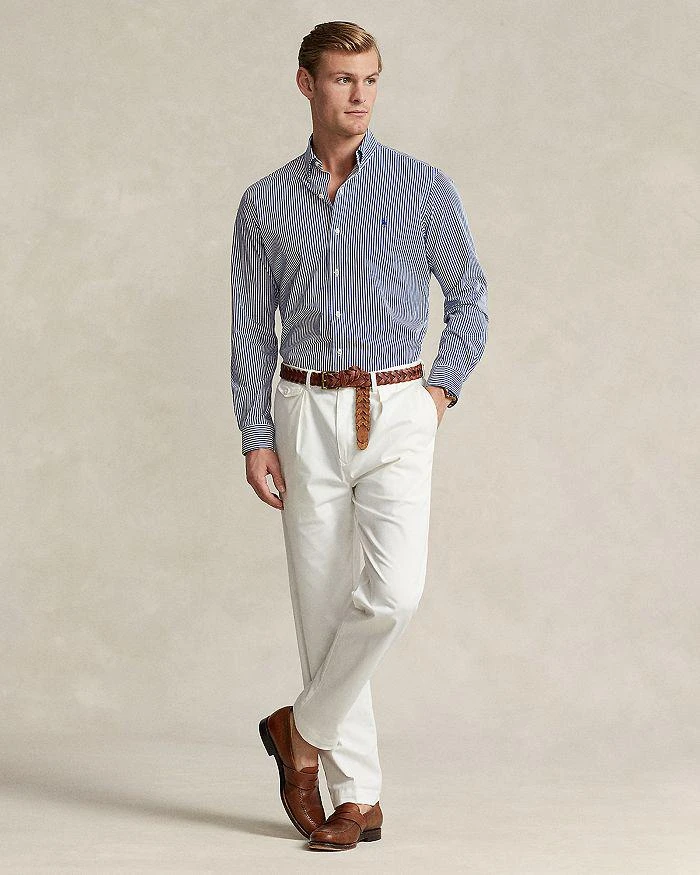 Ralph Lauren Cotton Stretch Poplin Classic Fit Button Down Shirt 2