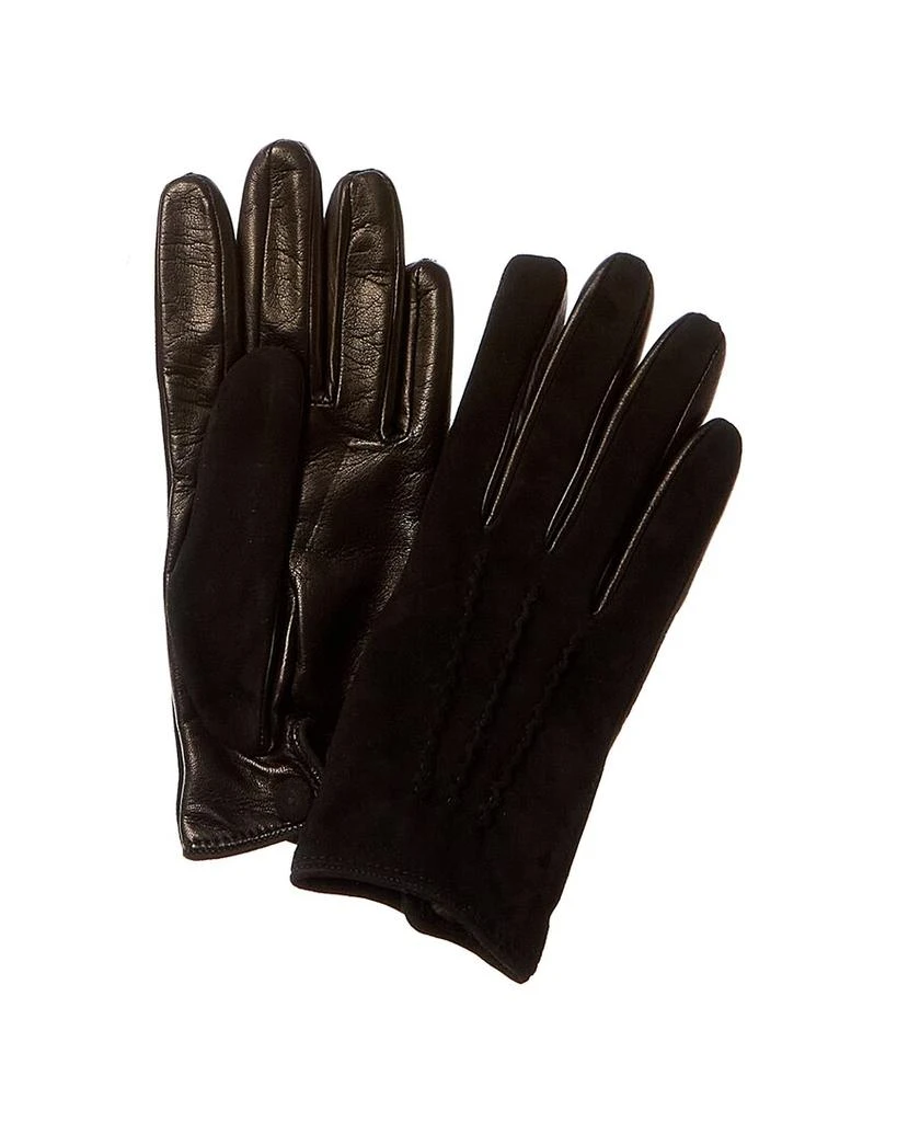 J.McLaughlin Valentina Cashmere-Lined Leather Gloves 1