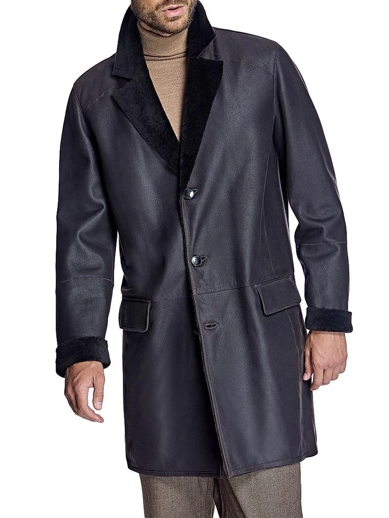 Maximilian Men
s Shearling Jacket 2