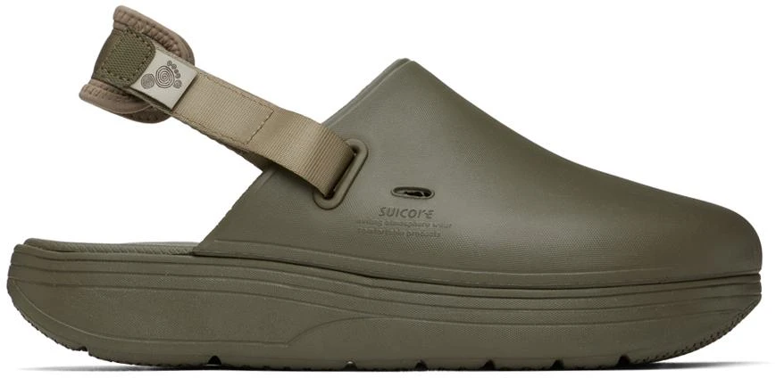 Suicoke Green Cappo Loafers 1