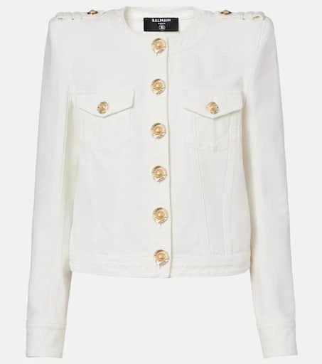 Balmain Cotton canvas jacket 1