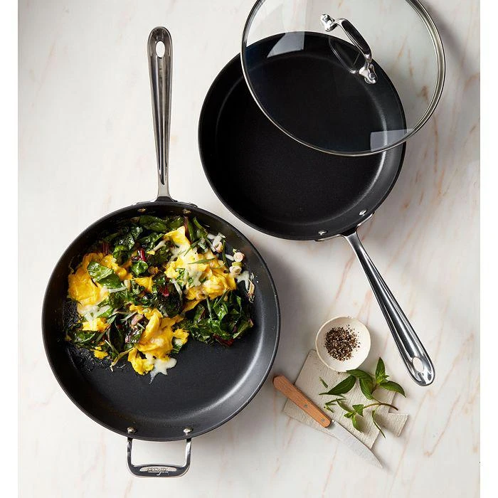 All-Clad Hard Anodized Nonstick 10" & 12" Fry Pan Set 2