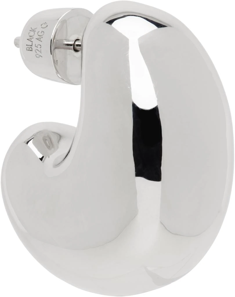 Maria Black Silver Tryvann Dome Single Earring 2
