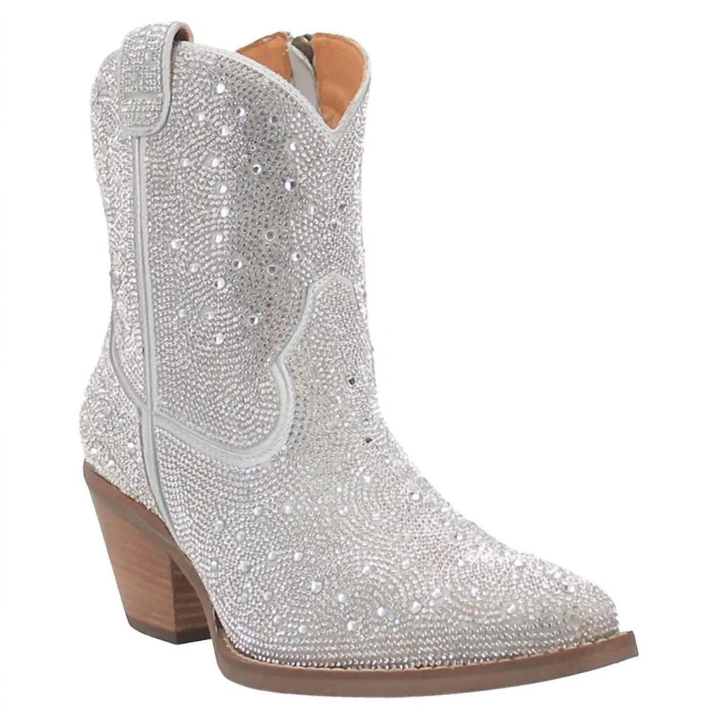 Dingo Dingo - Women's Rhinestone Cowgirl Short Boot 1