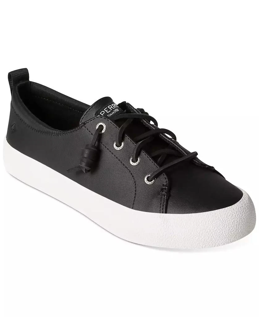 Sperry Women's Crest Vibe Leather Sneakers, Created for Macy's 1