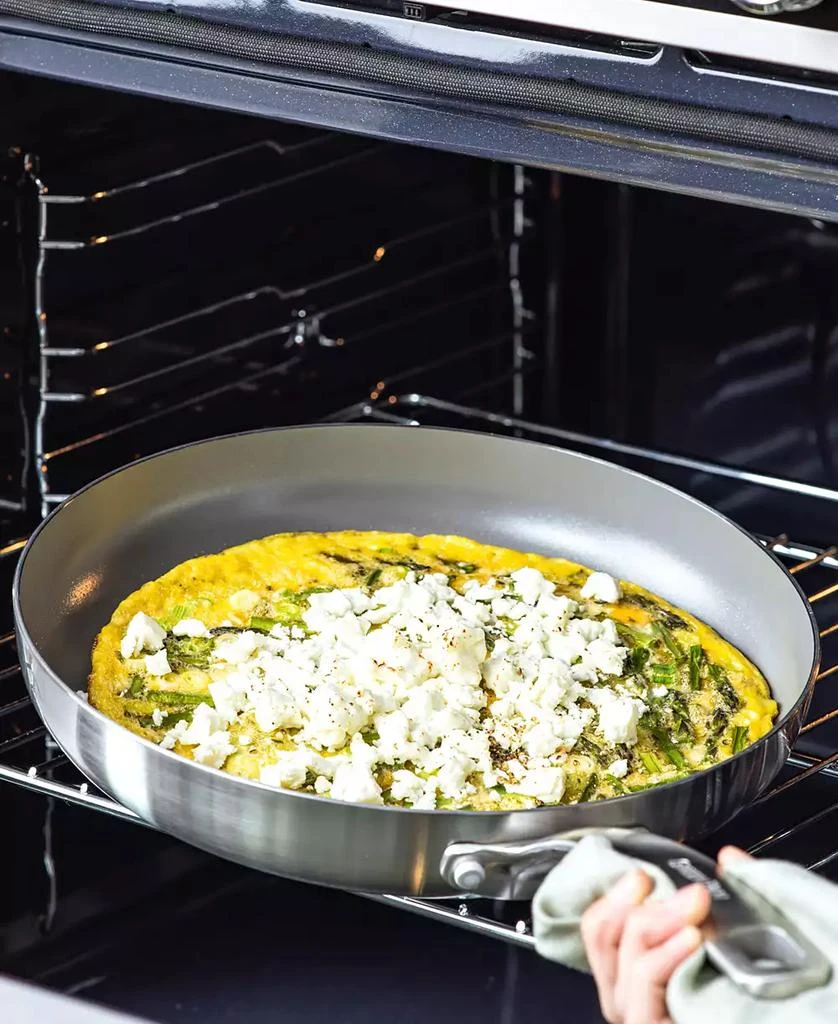 Greenpan Chatham Tri-Ply Stainless Steel Ceramic Nonstick 2 Piece Frying Pan Set 5