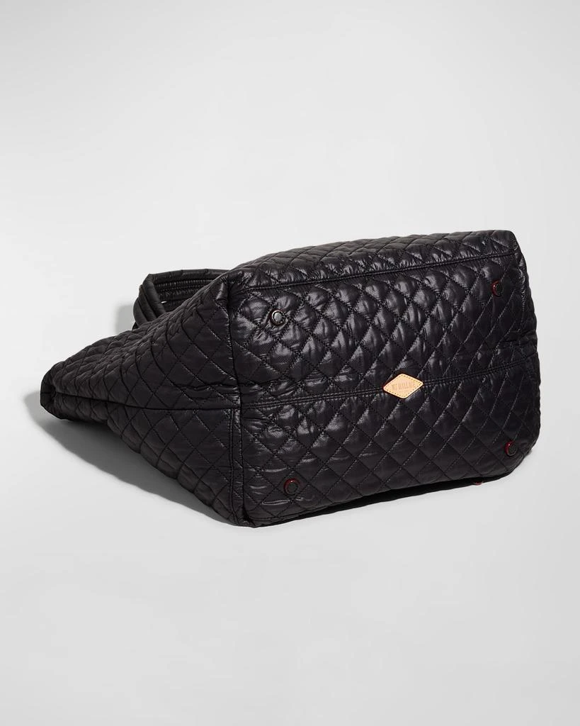 MZ Wallace Metro Deluxe Large Quilted Nylon Tote Bag 7