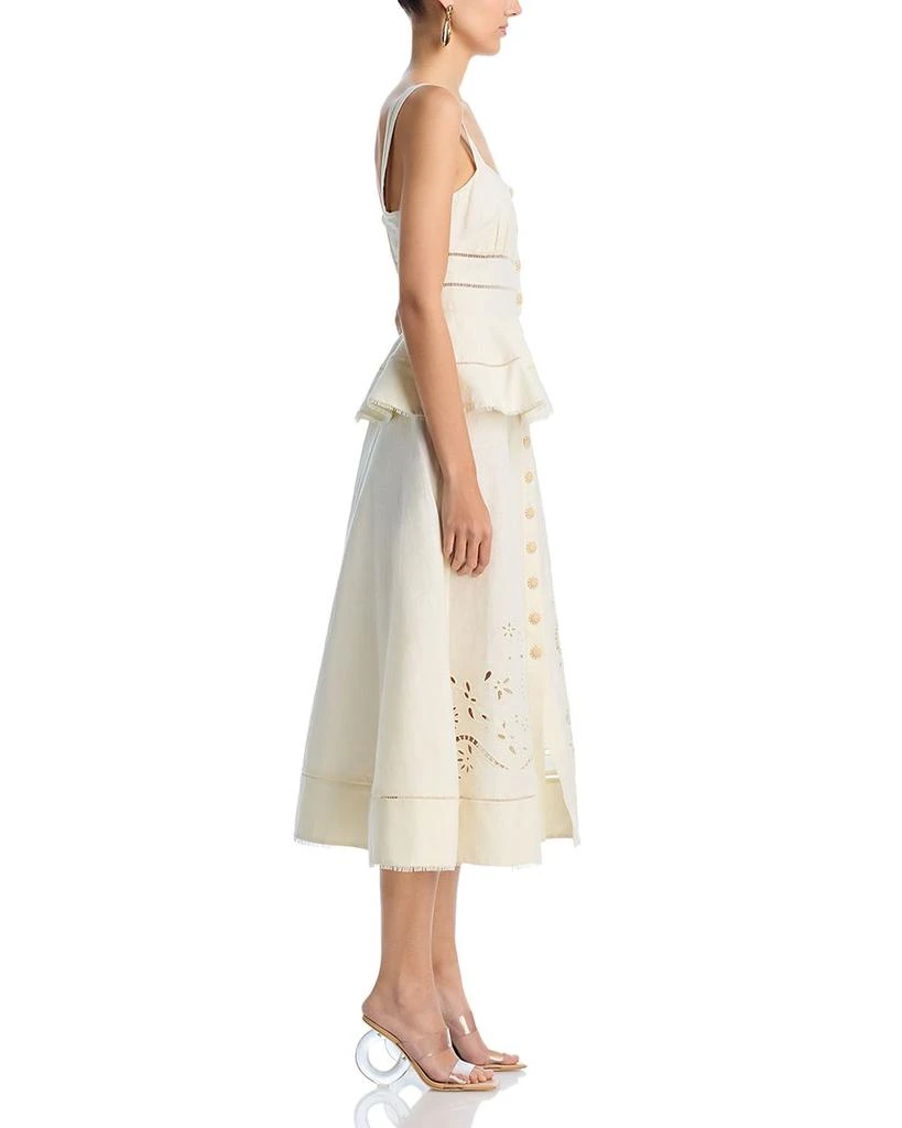 Self Portrait Peplum Midi Dress 5