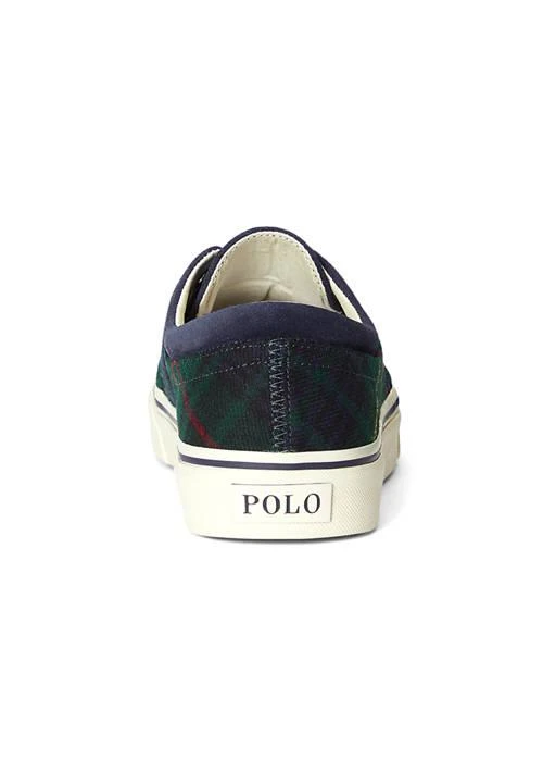 Ralph Lauren Ralph Lauren Faxon X Plaid Wool Suede Sneakers 3