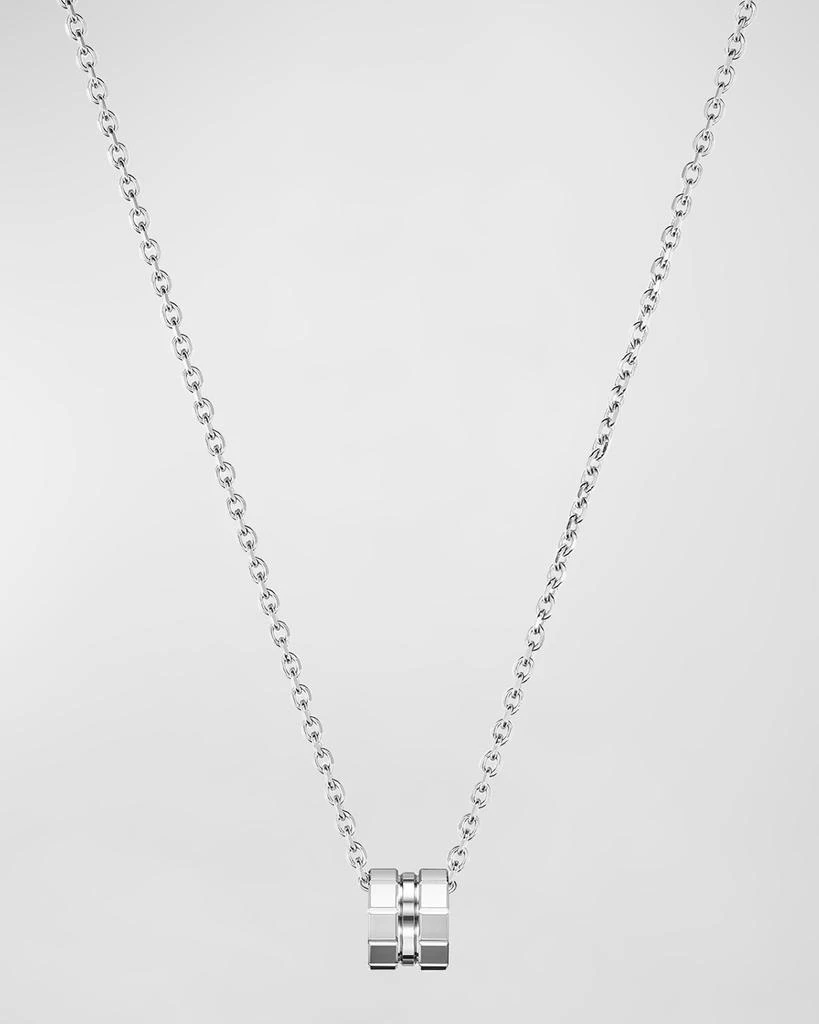 Chopard Ice Cube 18K White Gold Pendant Necklace 1