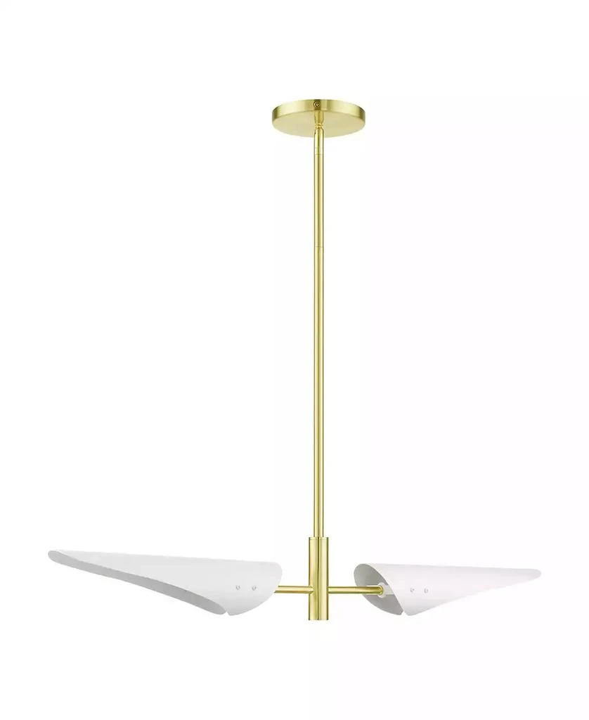 Livex Capistrano 2 Lights Linear Chandelier 7