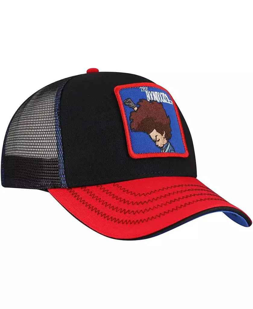 Virtual Thread Men's Black The Boondocks Huey Trucker Adjustable Hat 4