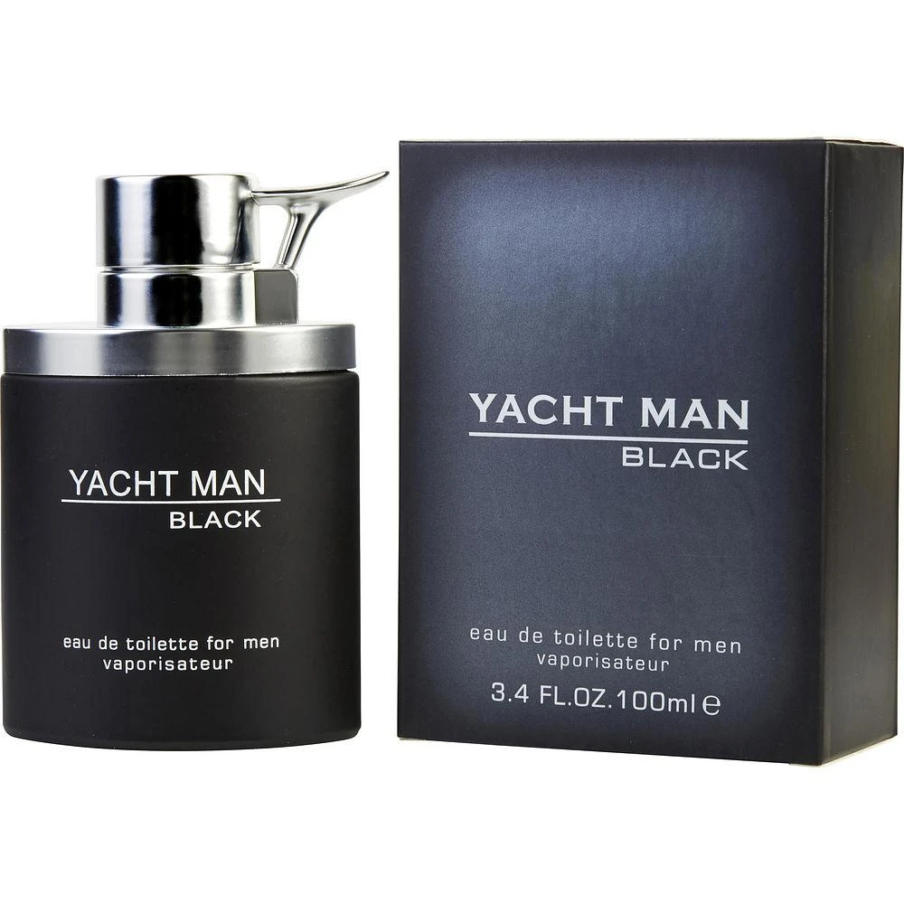 MYRURGIA Yacht Man Black By  Edt Spray 3.4 Oz Men 1