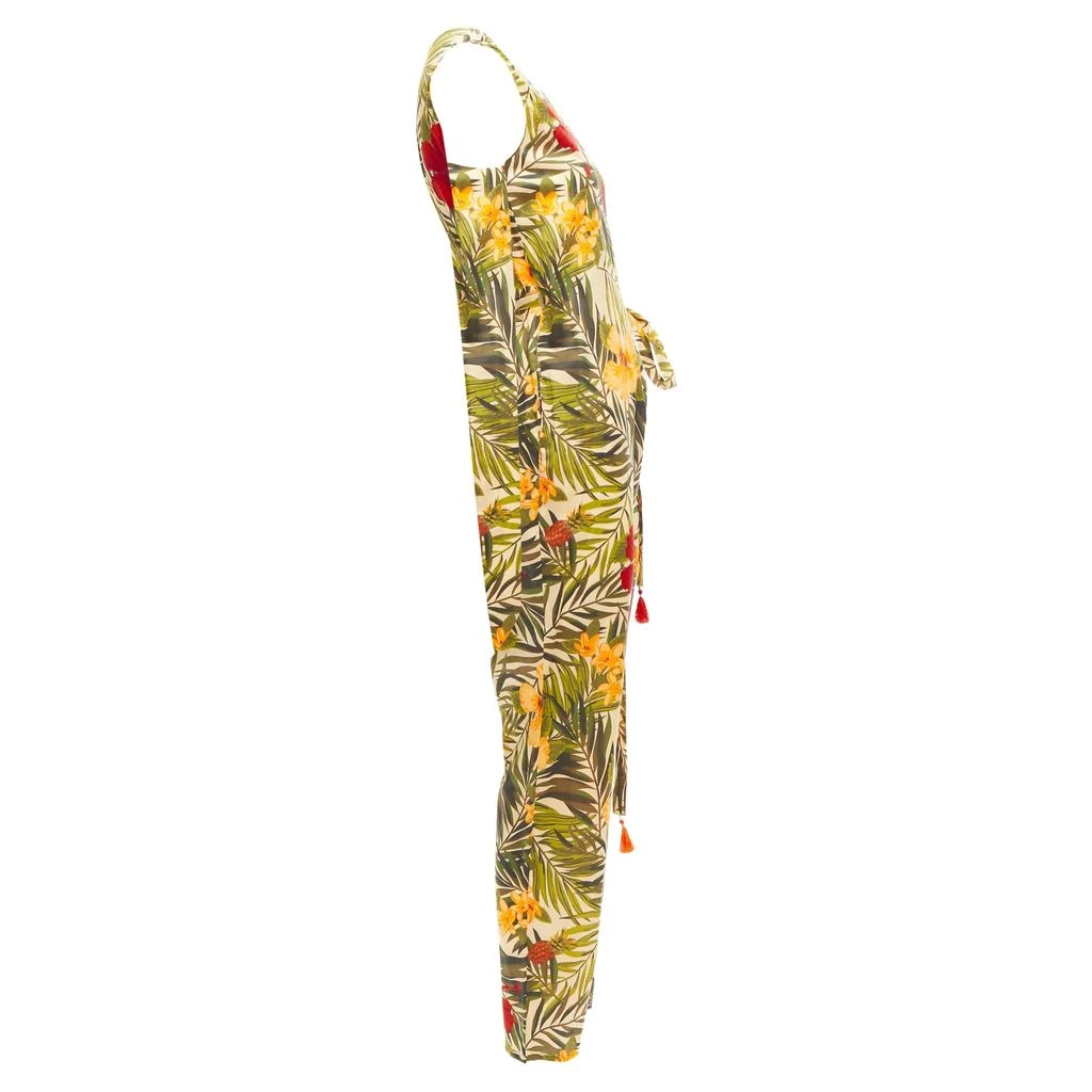 MIGUELINA tropical floral print wrap jumpsuit 4