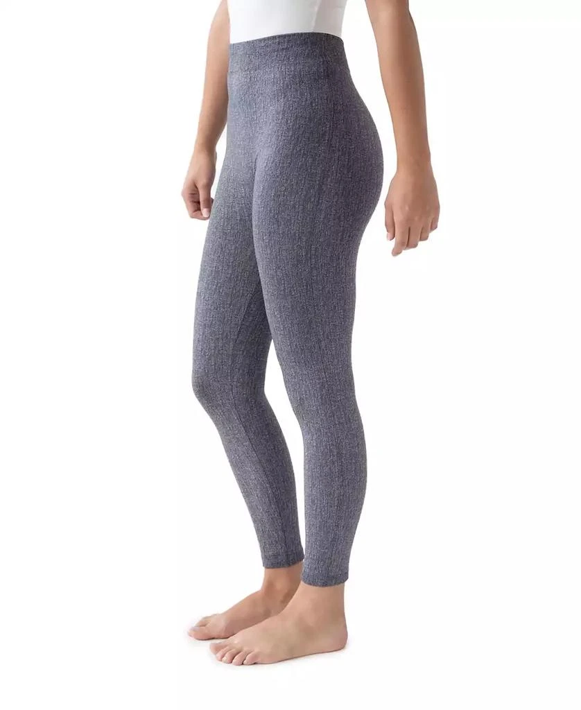 MUK LUKS Women's Faux Denim Leggings 3