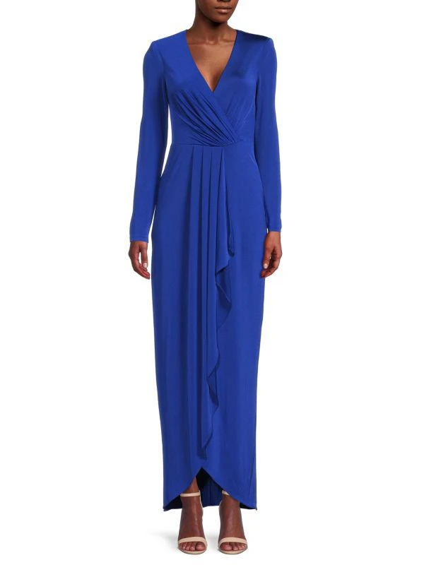 Long-Sleeve Tulip hem Wrap Gown On Sale Now with Up to 37% Off | Discover Exclusive Deals & Savings at BeyondStyle Authentic Vince Camuto women's apparel|dresses|women's|column gown|Women's with Limited-Time Discounts, Long-Sleeve Tulip hem Wrap Gown On Sale Now with Up to 37% Off | Discover Exclusive Deals & Savings at BeyondStyle Authentic Vince Camuto women's apparel|dresses|women's|column gown|Women's with Limited-Time Discounts,