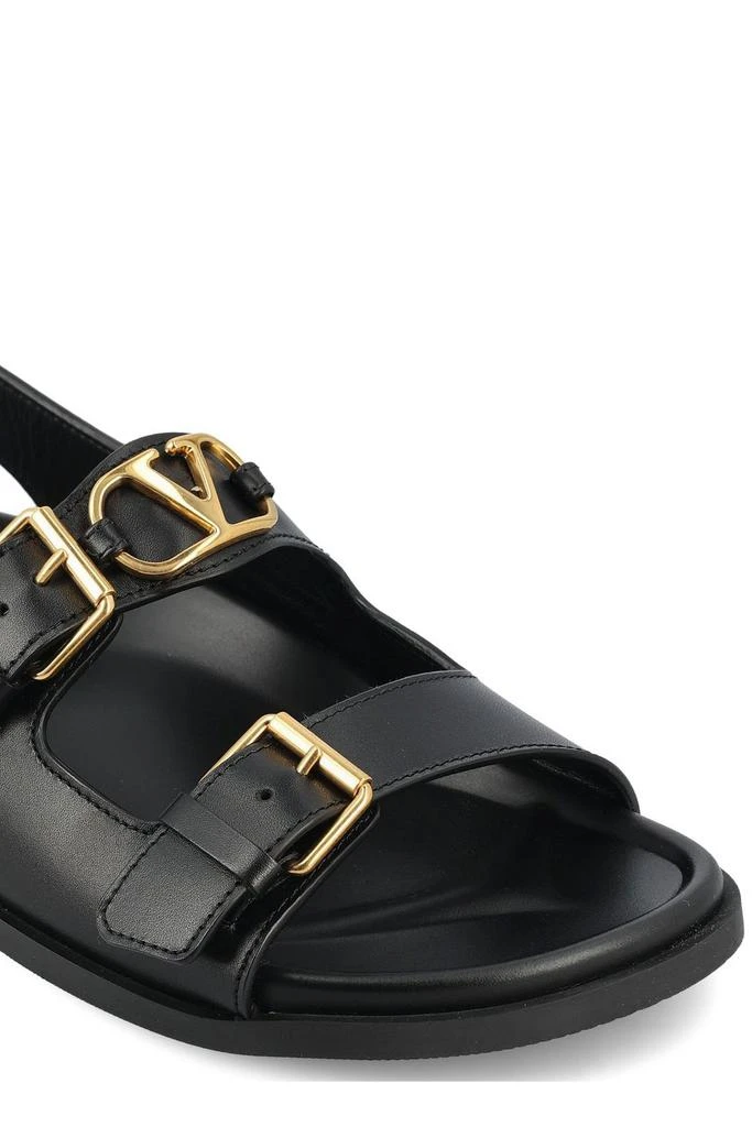 Valentino Valentino VLogo Signature Double Buckle-Strap Sandals 4