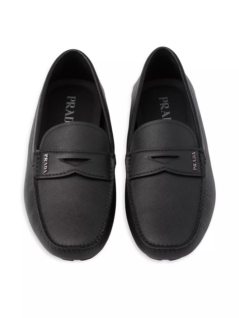 Prada Saffiano Leather Driver Loafers - Business Casual  display picture 2