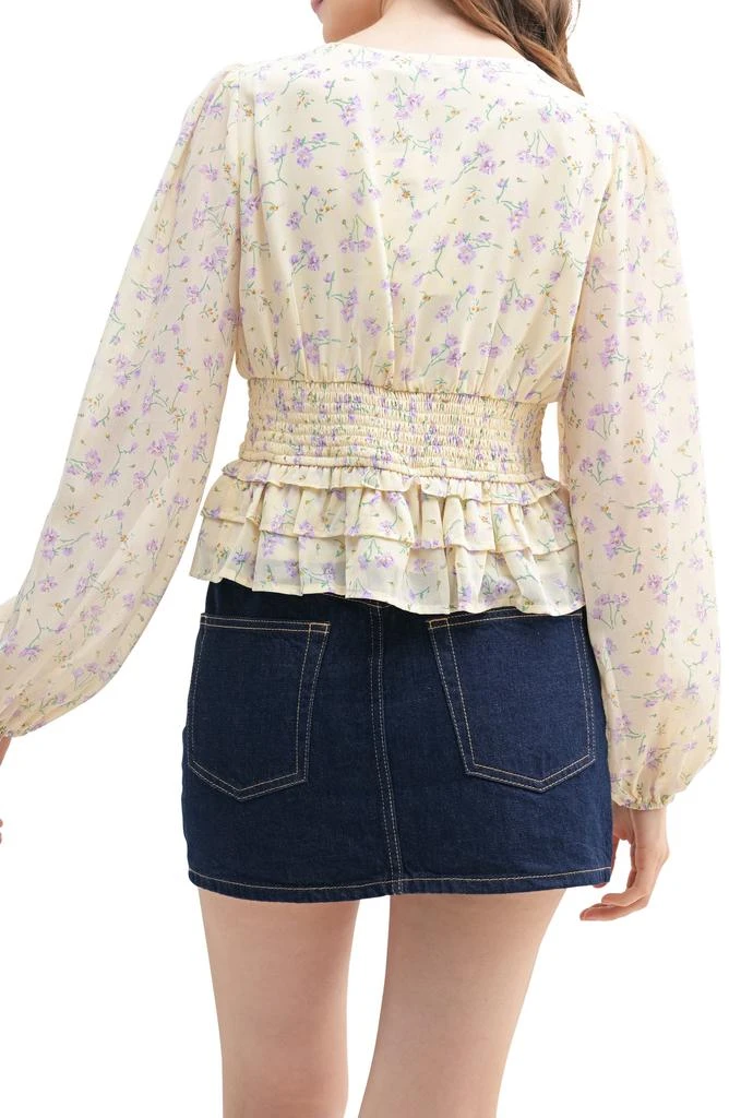 Lush Floral Long Sleeve Top 3