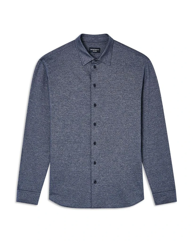 Emporio Armani Jaspe Jersey Cotton Sport Shirt 5