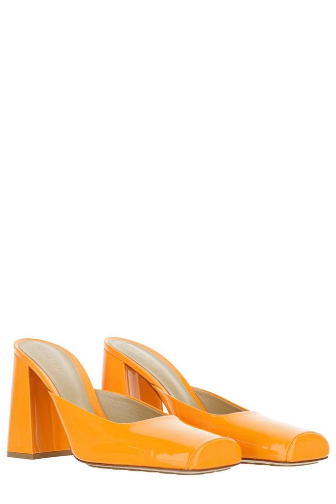 Bottega Veneta Bottega Veneta Tower Square-Toe Slip-On Pumps