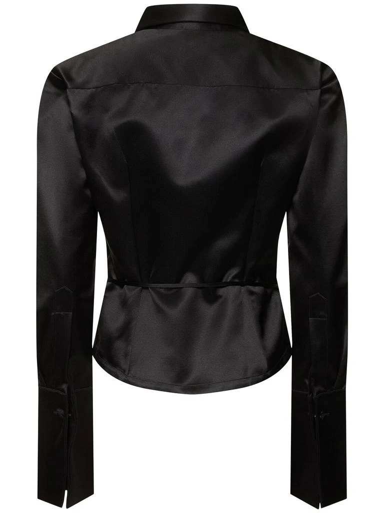 BETTTER Astor Boxy Satin Shirt 3