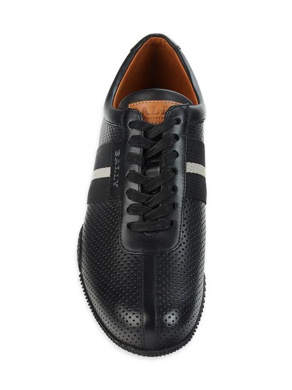 Bally Perforated Leather Sneakers 6