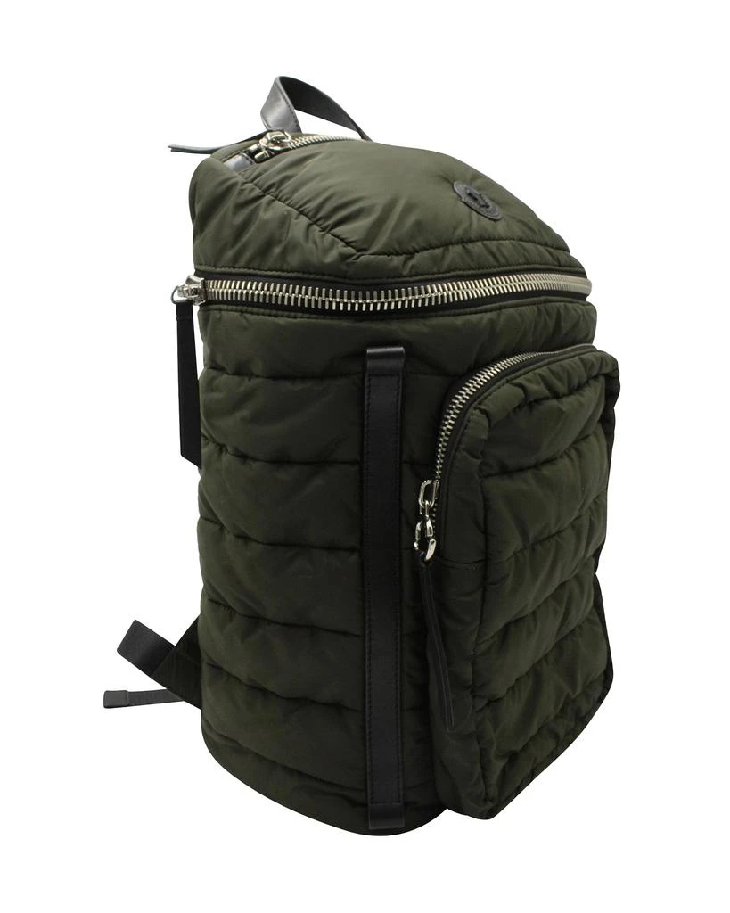 Moncler Moncler New Yannick Zaino Quilted Backpack in Green Nylon 3
