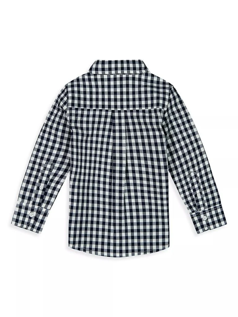 Andy & Evan Boy's Gingham Button-Up Shirt 3