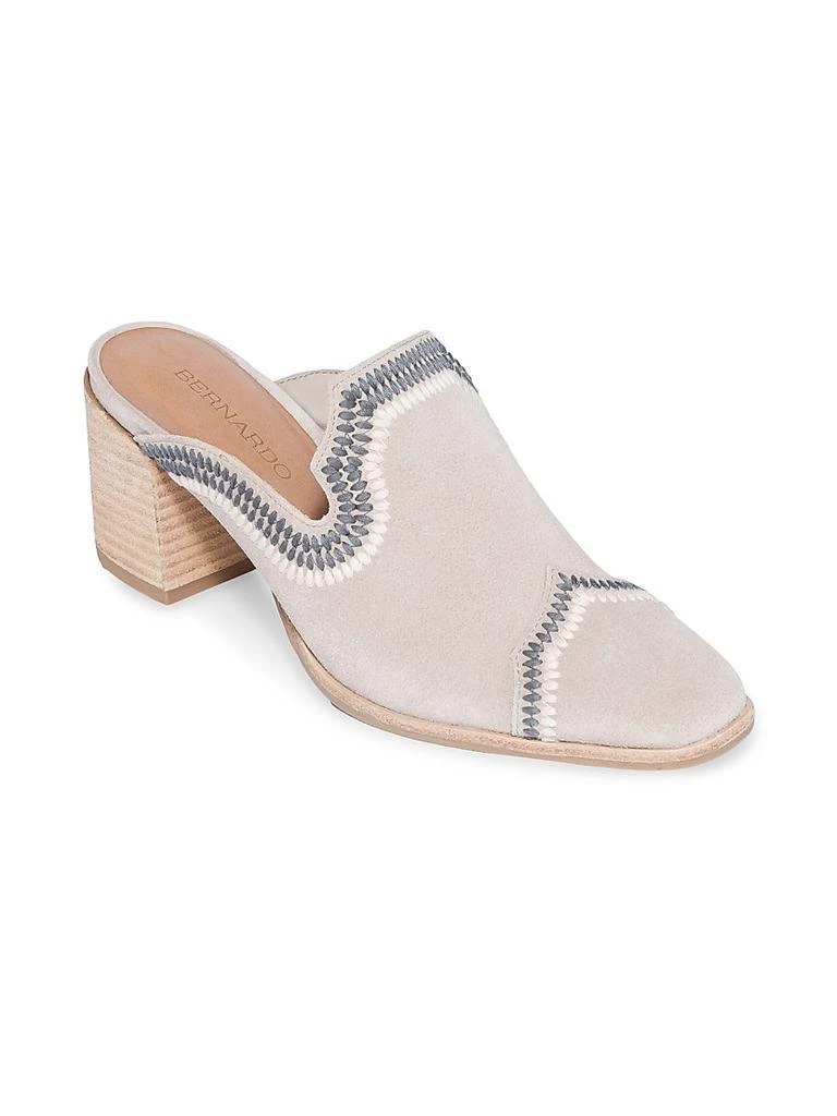 Bernardo Brooklyn Embroidered Mules 2
