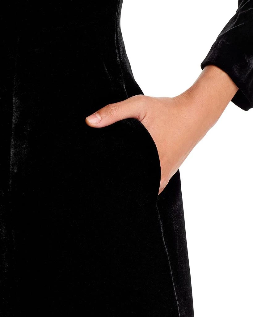 Bardot Nadene Velour Hourglass Dress 6